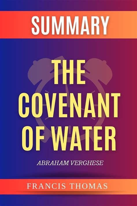 the covenant of water book summary